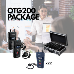 OTG 200 2 WAY TOUR GUIDE SYSTEM PACKAGE